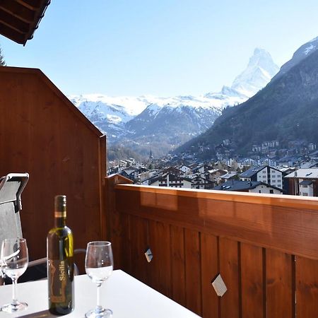 Wohnung In Zermatt Mit Postkarten Matterhornblick Ngoại thất bức ảnh