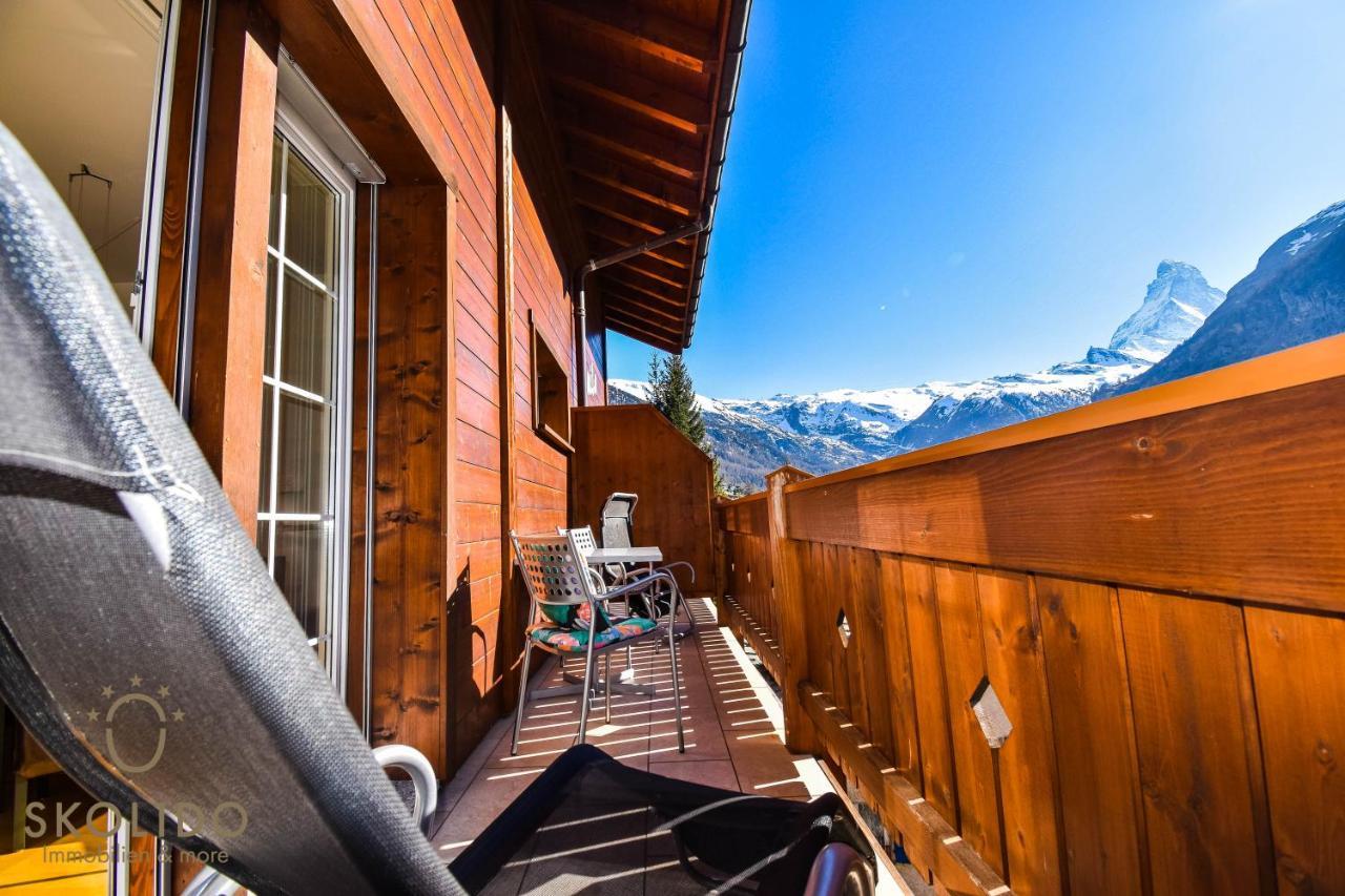Wohnung In Zermatt Mit Postkarten Matterhornblick Ngoại thất bức ảnh